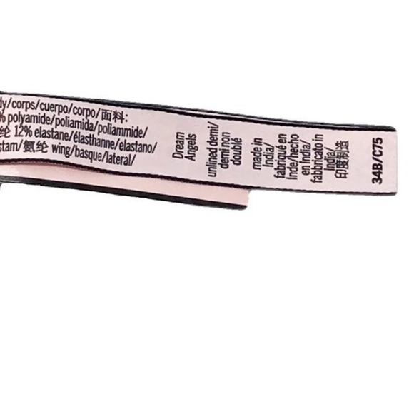 ⚡️NWT Victoria’s Secret Dream Angels Lace Plunge Bra 34B - Picture 7 of 10